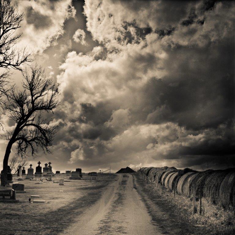 Headstones and Hay Bales, David McCleery, davidmccleery.com