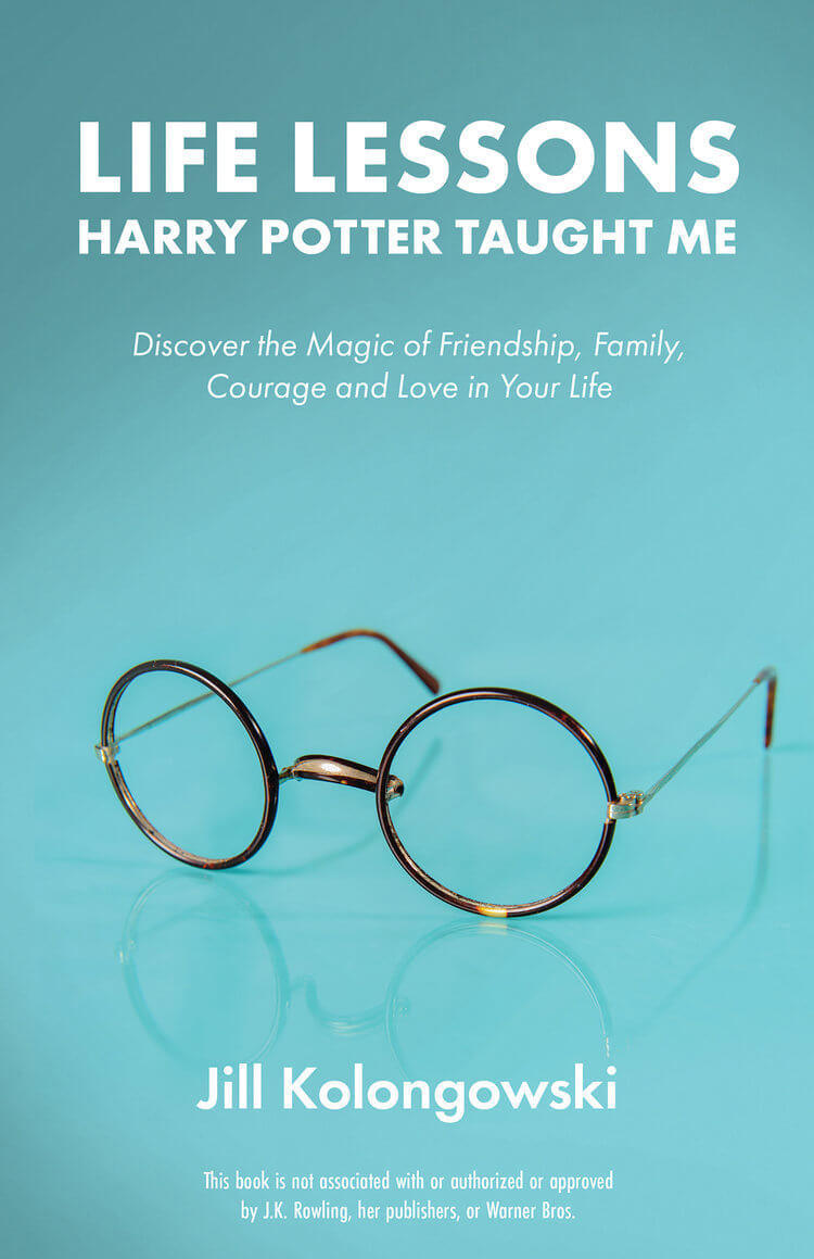 Life Lessons Harry Potter Taught Me book cover by Jill Kolongowski