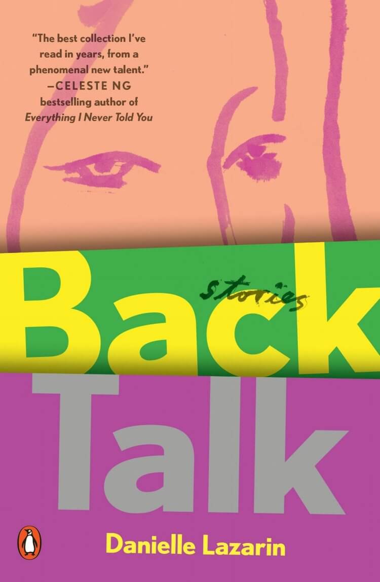 Back Talk book cover by Danielle Lazarin